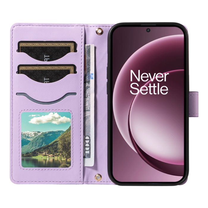 A-One Brand - OnePlus 15 5G Plånboksfodral Rhombus Konstläder