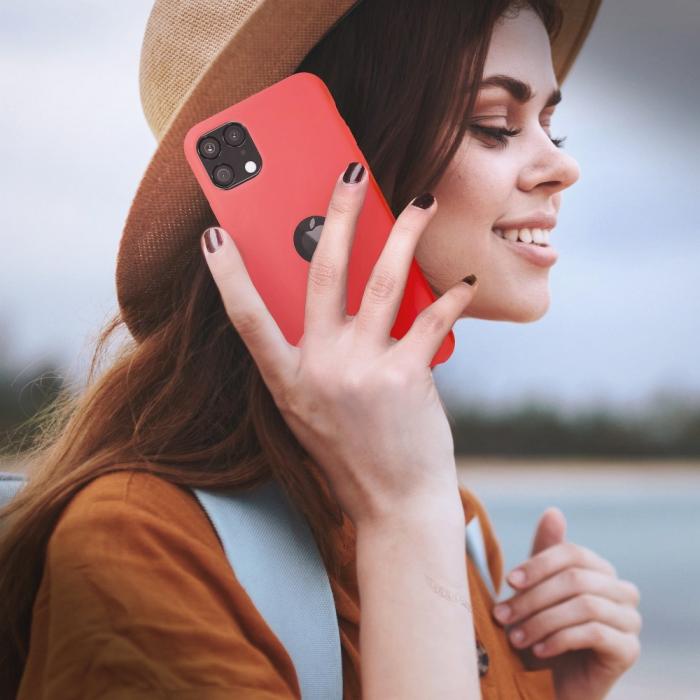 UTGATT1 - Forcell Silikon Skal till iPhone 7/8 Röd