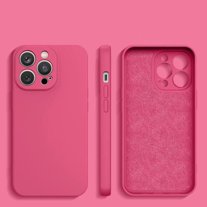 OEM - iPhone 14 Plus Skal Silicone - Fuchsia