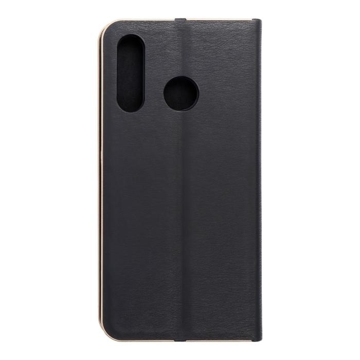 Forcell - Forcell LUNA Guld fodral till Huawei P30 Lite Svart