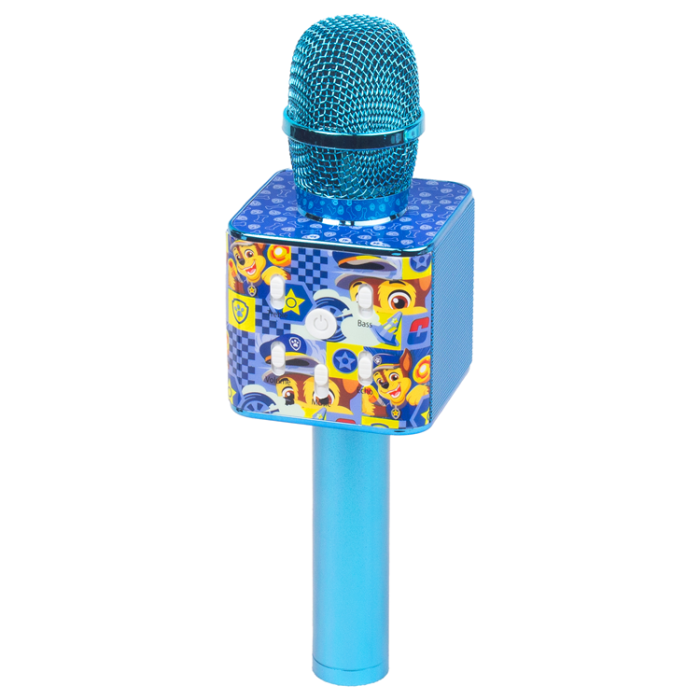 PAW PATROL - Paw Patrol Karaoke Bluetooth-Mikrofon med Högtalare - Blå