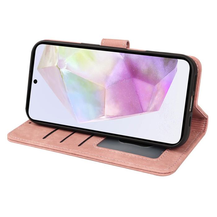 A-One Brand - OnePlus 15 5G Plånboksfodral Striped Texture Läder