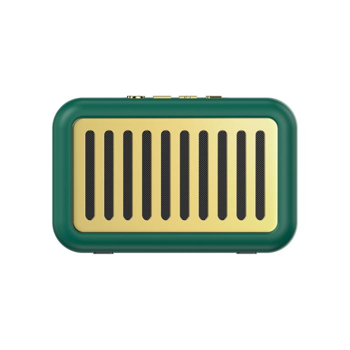UTGATT5 - Dudao Y13s Retro Bärbar Trådlös Bluetooth 5.0 Högtalare - Grön
