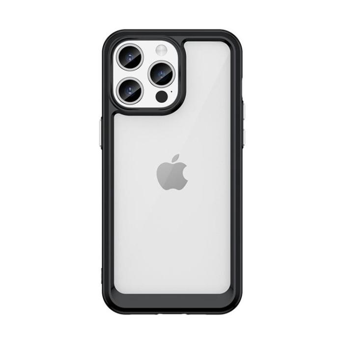 OEM - iPhone 15 Pro Max Mobilskal Outer Space - Svart