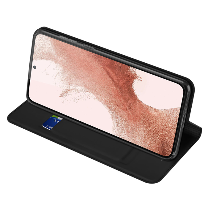 Dux Ducis - Dux Ducis Galaxy S23 Plus Plånboksfodral Skin Series - Svart