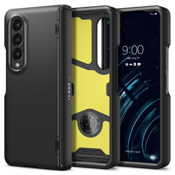 UTGATT - Spigen Galaxy Z Fold 4 Slim Armor Pro - Svart