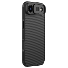 Nillkin - NILLKIN iPhone 17 Air Mobilskal Slide Kamera Lid - Svart
