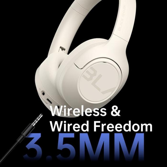 BLACK SHARK - BLACK SHARK Over-Ear Trådlösa Hörlurar Bluetooth ANC V2