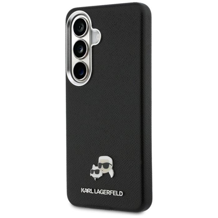 KARL LAGERFELD - Karl Lagerfeld Mobilskal För Galaxy S26 Plus MagSafe Saffiano Metal Logo - Svart