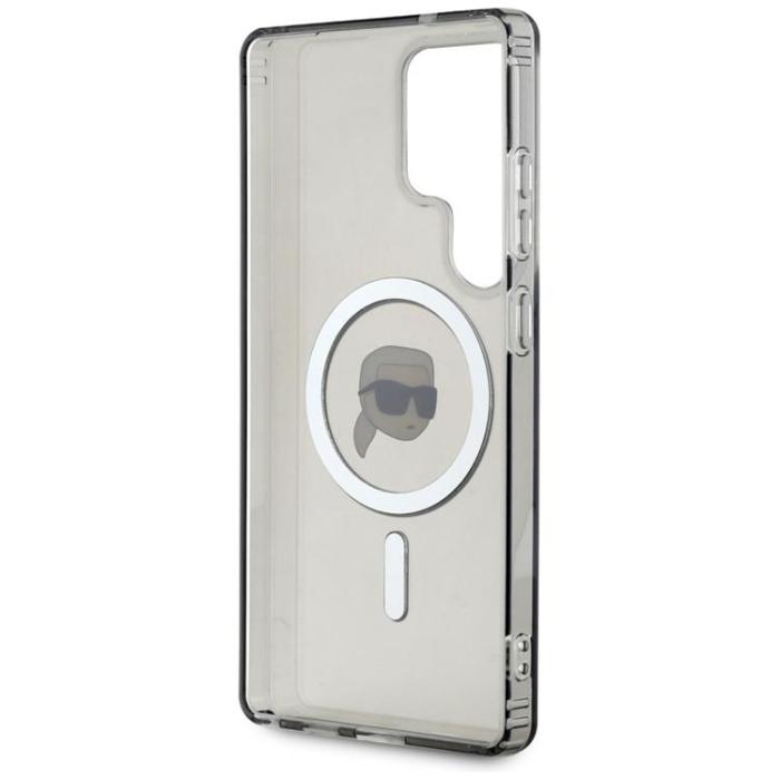 KARL LAGERFELD - Karl Lagerfeld Galaxy S25 Ultra Mobilskal MagSafe Karl Printed Logo - Svart