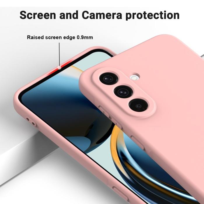 OEM - Mobilskal till Samsung Galaxy A57 Silikon - Rosa