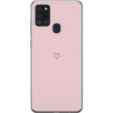Gustaf - Mobilskal till Samsung Galaxy A21s med Litet Hj&auml;rta