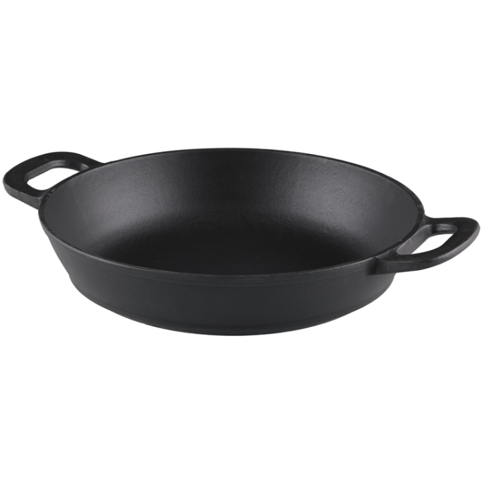 Mustang - Mustang Wokpanna i gjutjärn Multigrill 30 cm