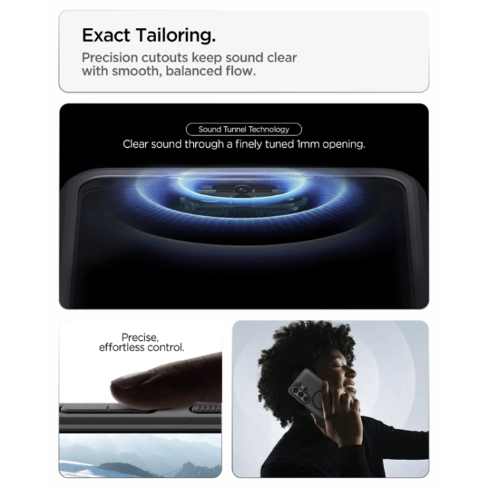 Spigen - Spigen Mobilskal För Galaxy S26 Ultra MagSafe Ultra Hybrid - Frost Svart