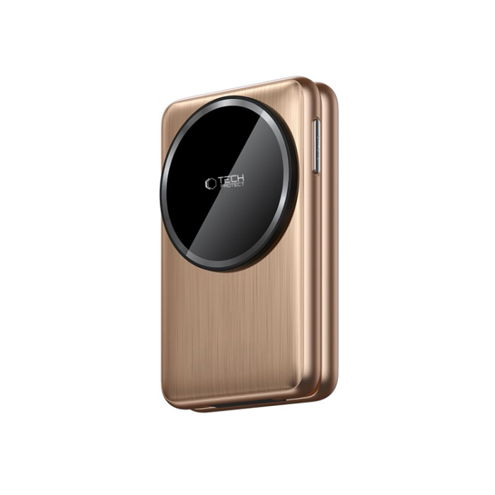 Tech-Protect - [3in1] Tech-Portect Trådlös Laddare Magsafe iPhone, Apple Watch, AirPods - Guld