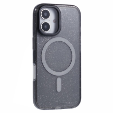 KIGC - KIGC iPhone 16 Mobilskal MagSafe Epoxy Kickstand - Svart