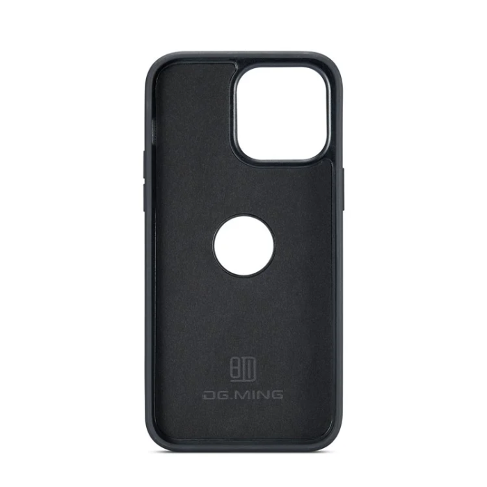 DG.MING - DG.MING iPhone 16 Pro Mobilskal Anti-Drop Läder - Grön