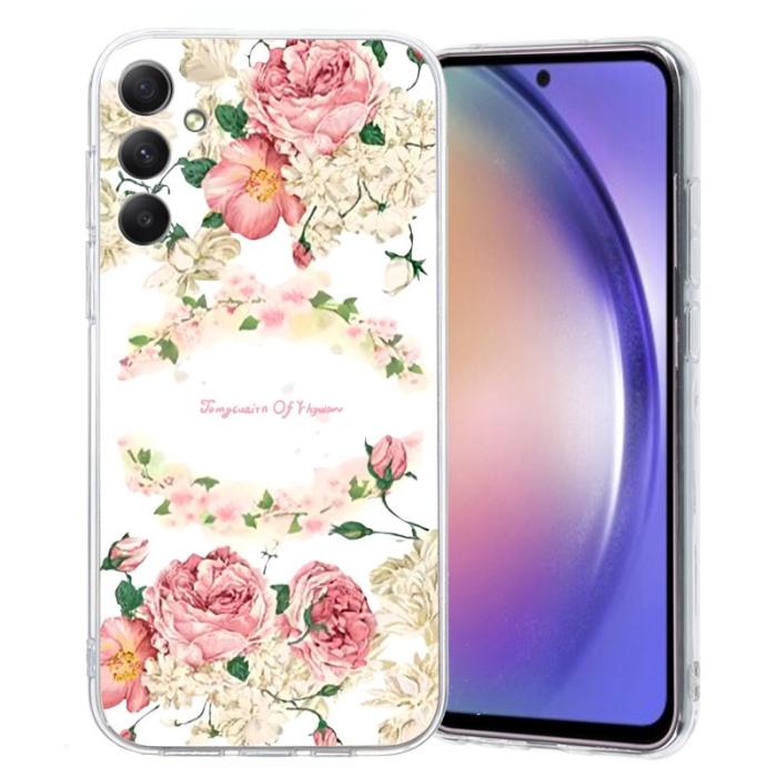 OEM - Mobilskal till Samsung Galaxy S26+ Soft TPU Mönstertryck - Rosa