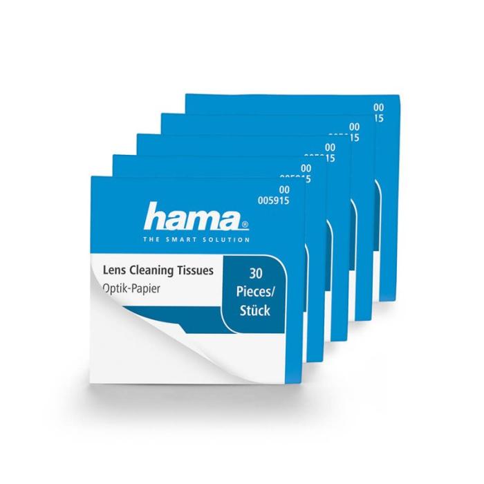 Hama - HAMA Linsrengöringspapper 30 st.