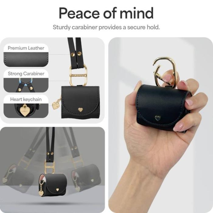 Tech-Protect - Spigen Airpods 4 Mini Väska Cyrill - Svart