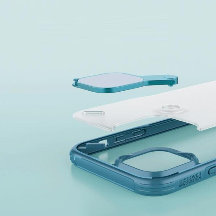 Nillkin - Nillkin Cyclops Foldable Kickstand Skal iPhone 13 Pro Max - Svart