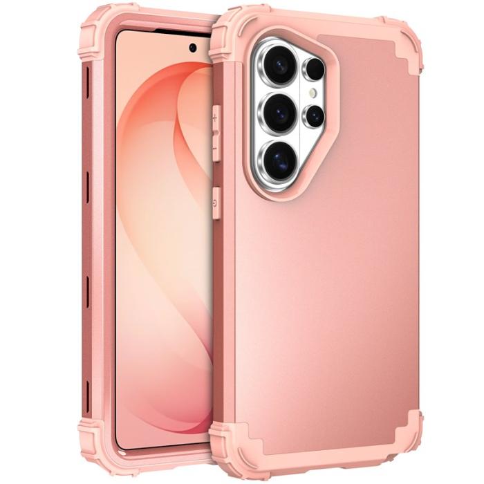 OEM - Mobilskal för Samsung Galaxy S26 Ultra Stöttålig PC + TPU - Roséguld