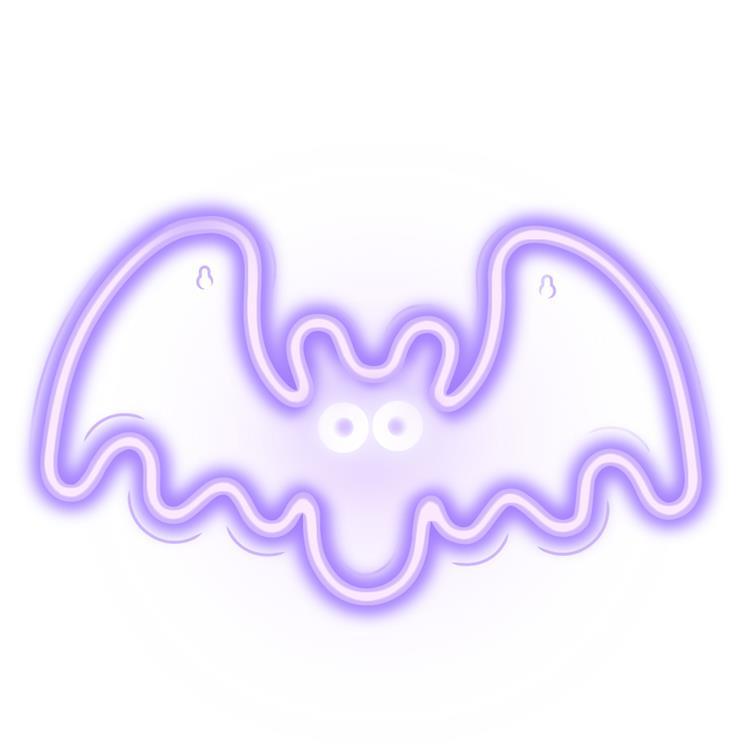 Neolia LED Neon PLEXI BAT NNE14 - Lila | 264 | AlltMobil