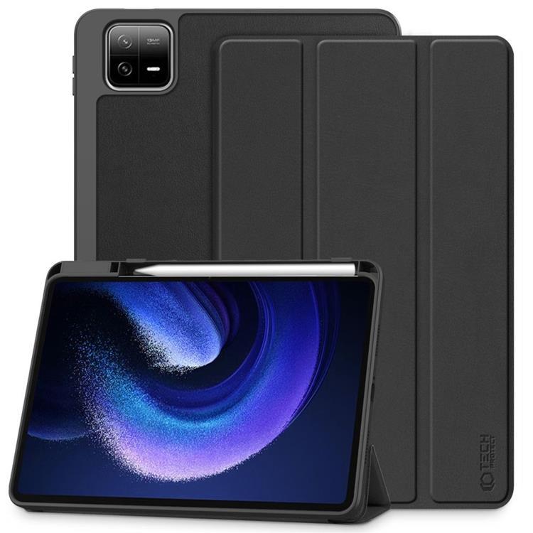 Tech-Protect Xiaomi Pad 6/6 Pro Fodral med plats för pennna - Svart | 2353 | AlltMobil