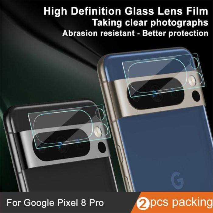 OEM - [1-PACK] Google Pixel 8 Pro Kameralinsskydd i Härdat Glas - Clear