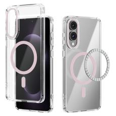 ABEEL - ABEEL Mobilskal till Samsung Galaxy S25 Edge MagSafe Anti Scratch Rosa