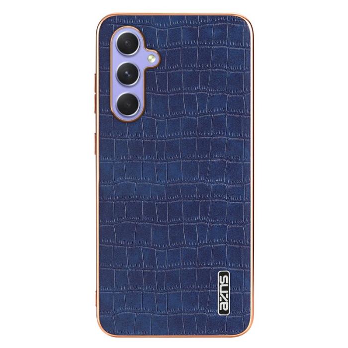 AZNS - AZNS Samsung Galaxy S23 FE Fodral KonstLäder - Blå