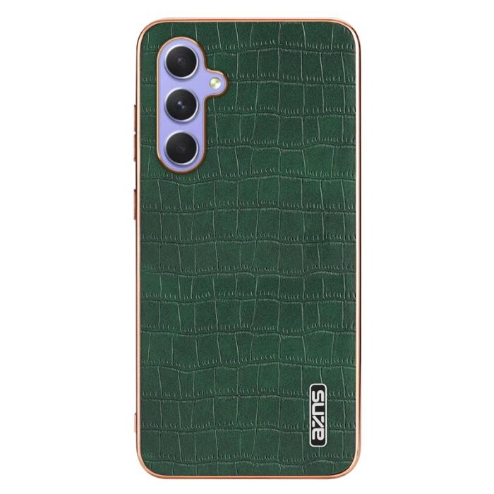 AZNS - AZNS Samsung Galaxy S23 FE Fodral KonstLäder - Grön