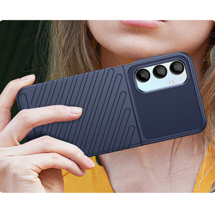 OEM - Galaxy A26 Mobilskal Thunder Armored - Blå