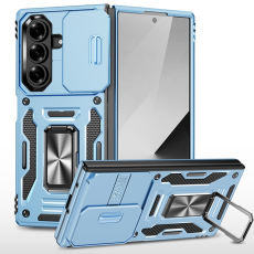 A-One Brand - Galaxy Z Fold7 5G Mobilskal Kickstand Slide - Babyblå