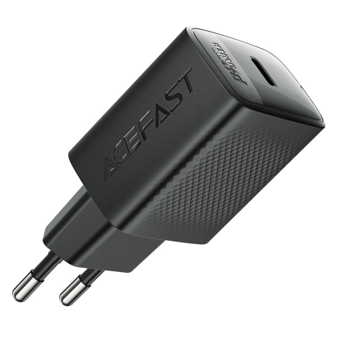 Acefast - ACEFAST GaN Snabbladdare 25W USB-C PD EU A104 - Svart