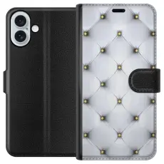Gustaf - Pl&aring;nboksfodral till Apple iPhone 16 Plus med Fancy