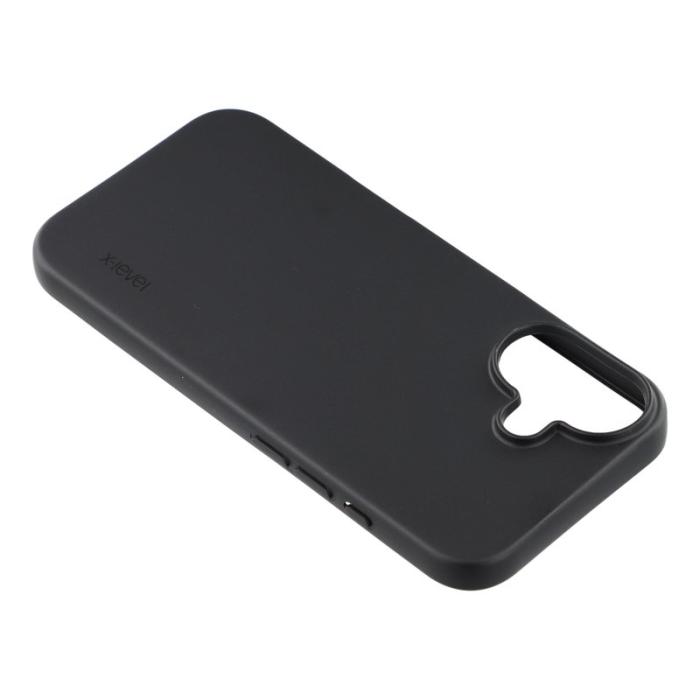 X-Level - X-LEVEL Guardian Series Mobilskal till iPhone 17 Soft TPU Svart