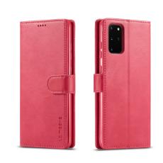 LC.imeeke - LC.IMEEKE Leather Stand Pl&aring;nboksfodral f&ouml;r Samsung Galaxy S20 Plus - Rosa