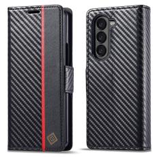 LC.imeeke - LC.IMEEKE Samsung Galaxy Z Fold6 Pl&aring;nboksfodral Konstl&auml;der - Vit