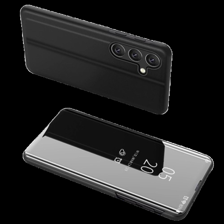 Galaxy S25 Plus Fodral Clear View - Svart | 2353 | AlltMobil