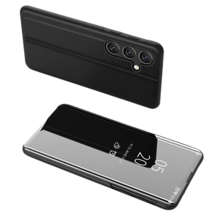 OEM - Galaxy S25 Plus Fodral Clear View - Svart