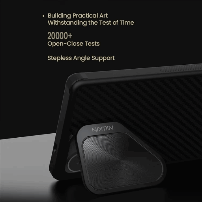 Nillkin - Nillkin Galaxy S25 Ultra Mobilskal Magsafe Aramid Fiber Linsskydd