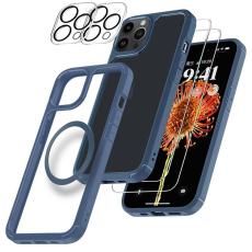 Boom of Sweden - [6in1] Boom iPhone 13 Pro Skal - Kameralinsskydd - Härdat Glas - MagSafe Ring