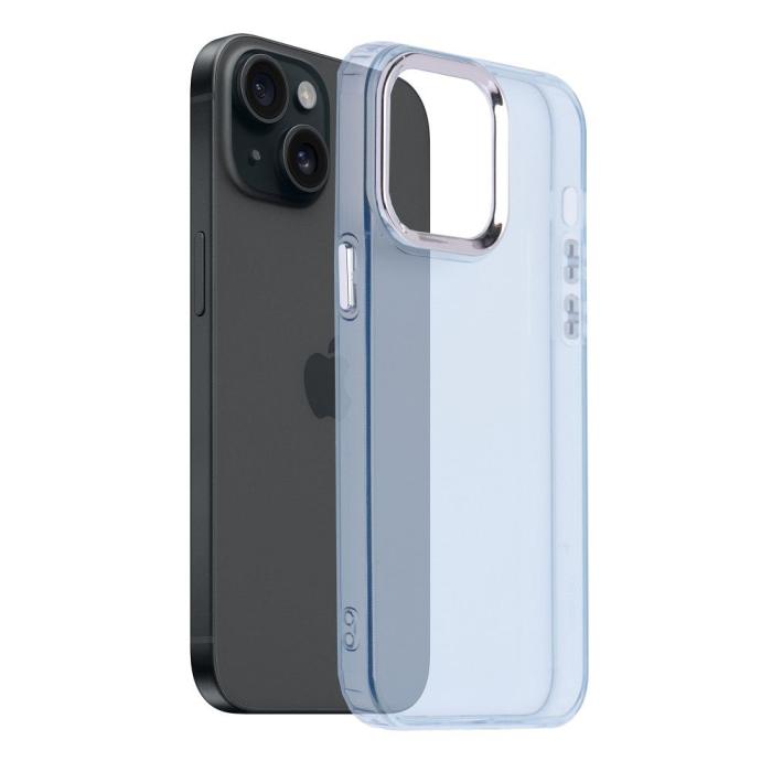 OEM - iPhone 15 Pro Mobilskal Pearl - Ljusblå