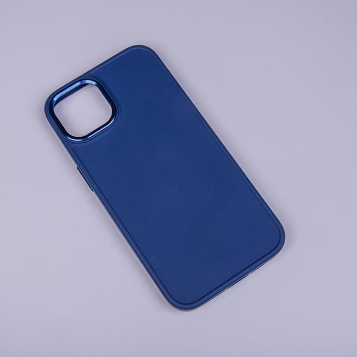 OEM - iPhone 16 Plus Mobilskal Satin - Mörkblå