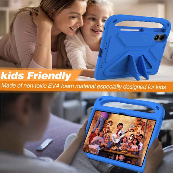 A-One Brand - Xiaomi Redmi Pad Pro/5G/Poco Pad Skal EVA Handgrepp Kickstand - Blå