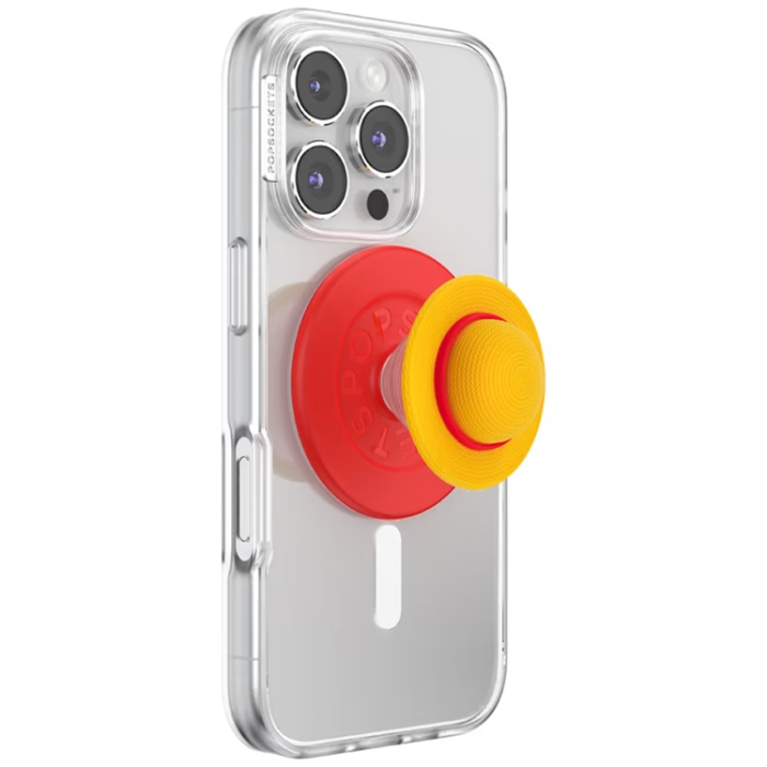 PopSockets - PopSockets PopOut Luffys Hat MagSafe Mobilgrip och Stativ