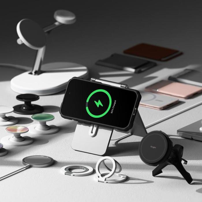 Ringke - Ringke iPhone 16 Pro Mobilskal Magsafe Rugged Gear - Svart
