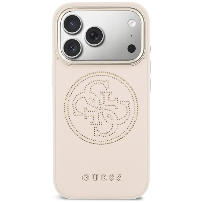 Guess - Guess Mobilskal För iPhone 17 Pro Max MagSafe Perforated 4G - Rosa