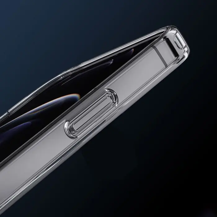 OEM - iPhone 12 Pro Skal Clear Magsafe Hårdplast Transparant